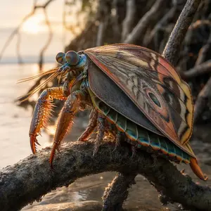 Mantis shrimp + Moth